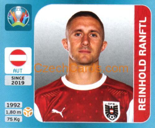 Reinhold Ranftl 2020 Panini UEFA Euro Tournament Ed. Blue #237