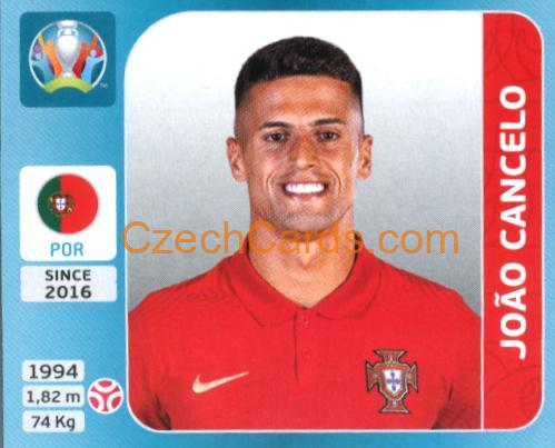 João Cancelo 2020 Panini UEFA Euro Tournament Ed. Blue #637