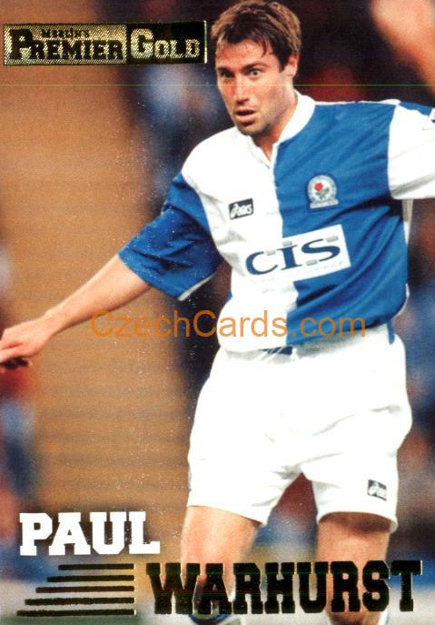 Paul Warhurst 1996/97 MERLIN Premier Gold #25