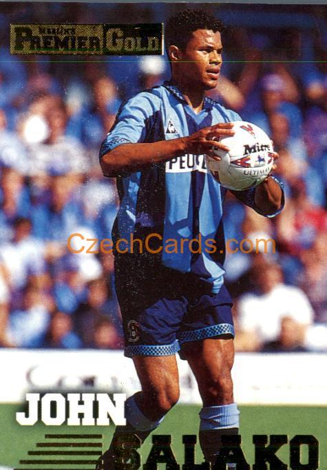 John Salako 1996/97 MERLIN Premier Gold #42