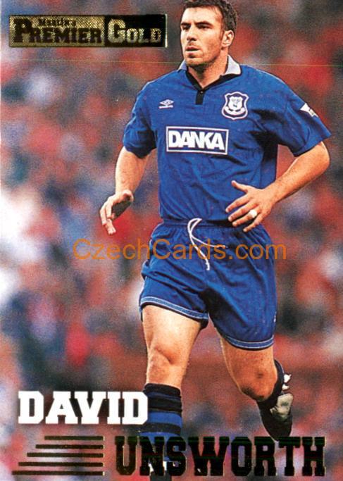 David Unsworth 1996/97 MERLIN Premier Gold #55