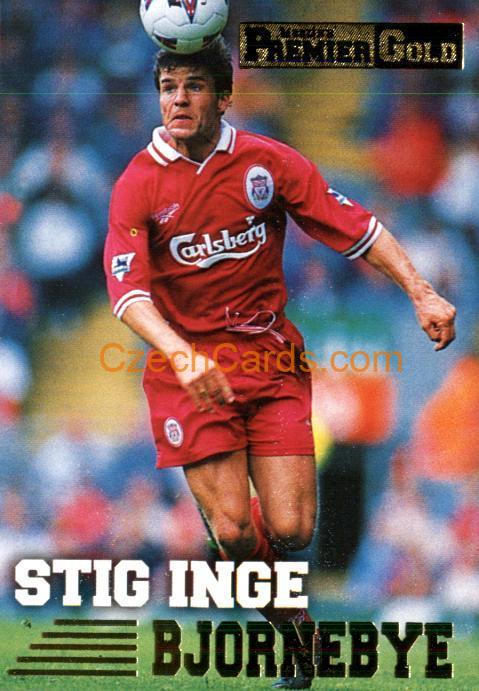 Stig Inge Bjornebye 1996/97 MERLIN Premier Gold #79