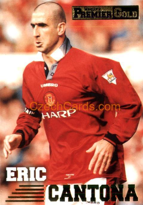 Eric Cantona 1996/97 MERLIN Premier Gold #83