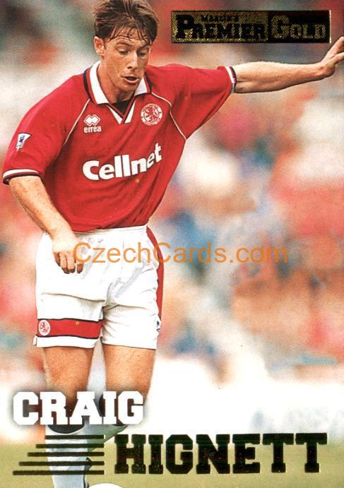Craig Hignett 1996/97 MERLIN Premier Gold #99