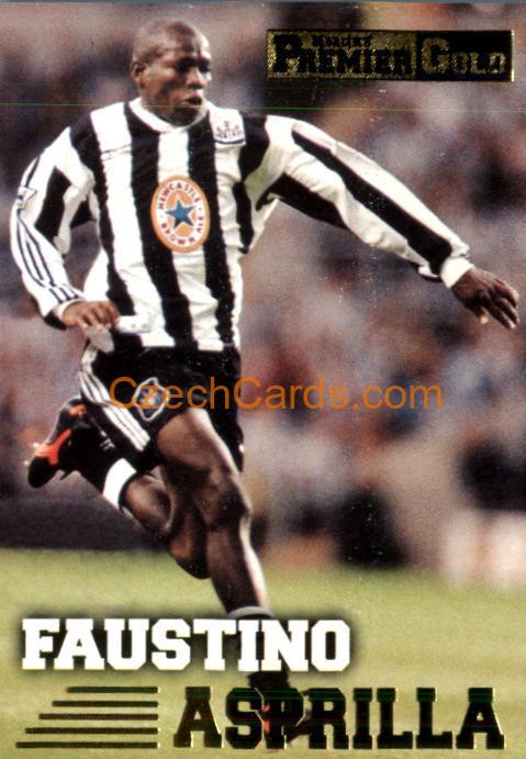 Faustino Asprilla 1996/97 MERLIN Premier Gold #104