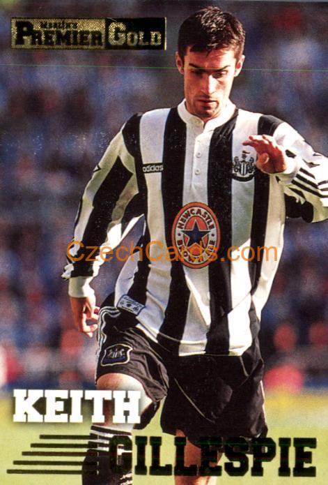 Keith Gillespie 1996/97 MERLIN Premier Gold #107