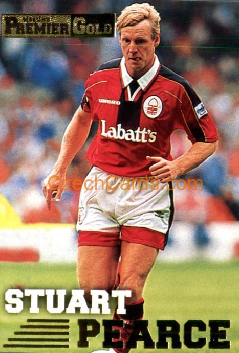 Stuart Pearce 1996/97 MERLIN Premier Gold #116