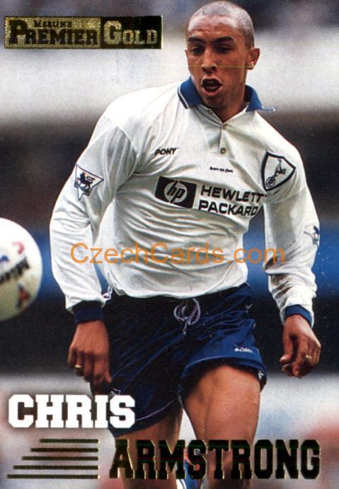 Chris Armstrong 1996/97 MERLIN Premier Gold #140