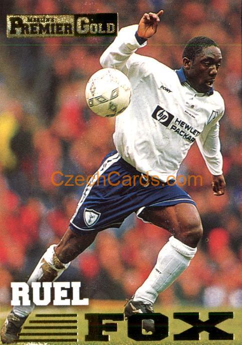 Ruel Fox 1996/97 MERLIN Premier Gold #143