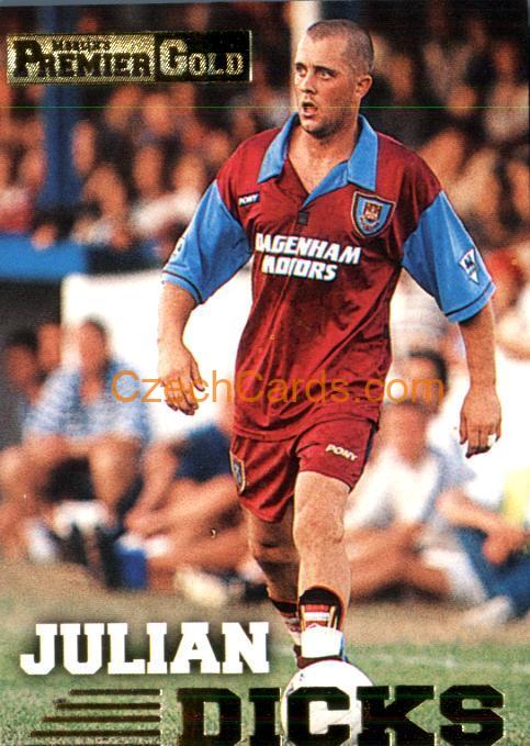 Julian Dicks 1996/97 MERLIN Premier Gold #149