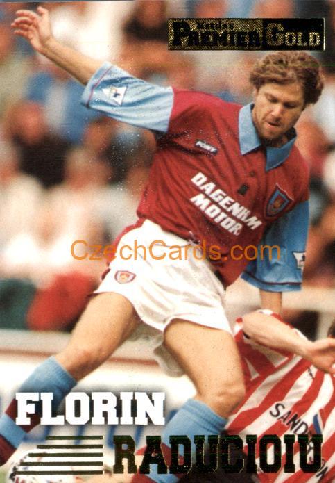 Florin Raducioiu 1996/97 MERLIN Premier Gold #151