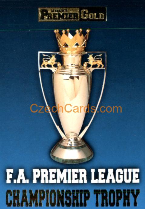 F.A. Premier Leauge Trophy 1996/97 MERLIN Premier Gold #161