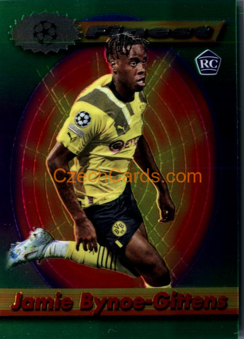 Jamie Bynoe-Gittens 2022/23 Topps UEFA Finest Flashbacks #9 RC