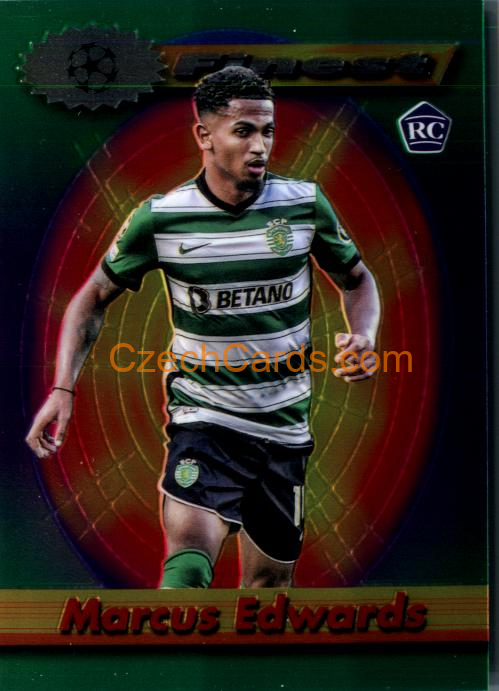 Marcus Edwards 2022/23 Topps UEFA Finest Flashbacks #10 RC