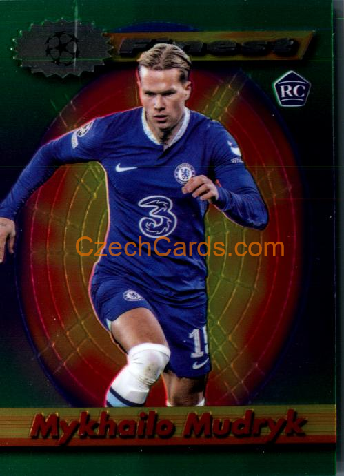Mykhailo Mudryk 2022/23 Topps UEFA Finest Flashbacks #15 RC