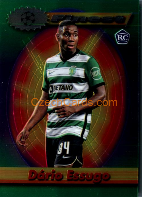 Dário Essugo 2022/23 Topps UEFA Finest Flashbacks #20 RC