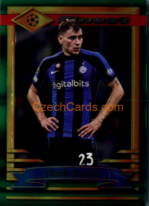 Nicolò Barella 2022/23 Topps UEFA Finest Flashbacks #23