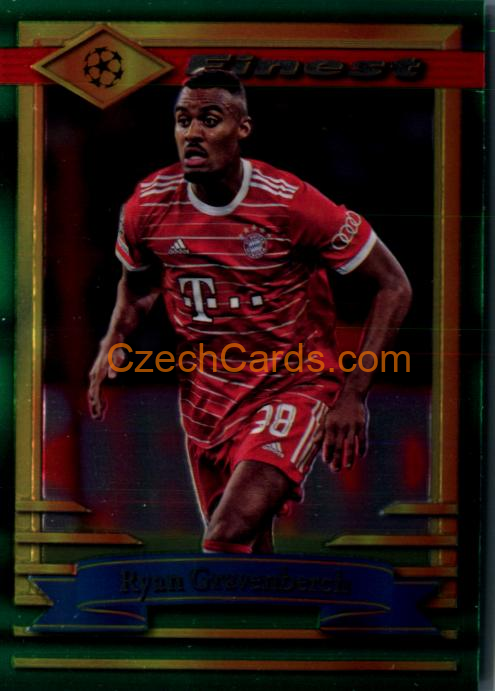 Ryan Gravenberch 2022/23 Topps UEFA Finest Flashbacks #28