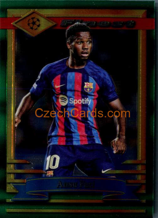 Ansu Fati 2022/23 Topps UEFA Finest Flashbacks #29