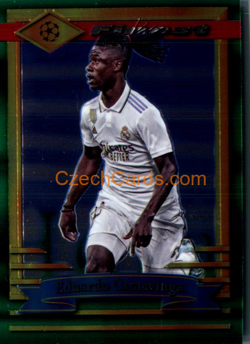 Eduardo Camavinga 2022/23 Topps UEFA Finest Flashbacks #46