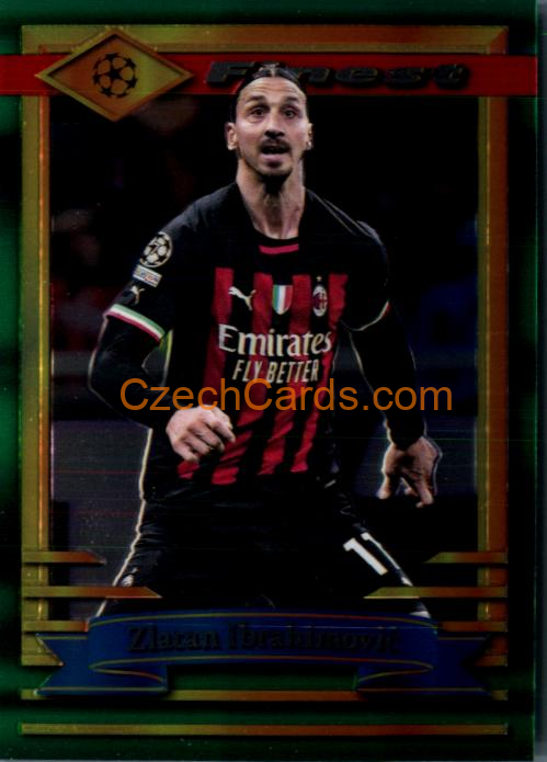 Zlatan Ibrahimović 2022/23 Topps UEFA Finest Flashbacks #49