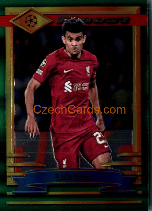 Luis Díaz 2022/23 Topps UEFA Finest Flashbacks #58