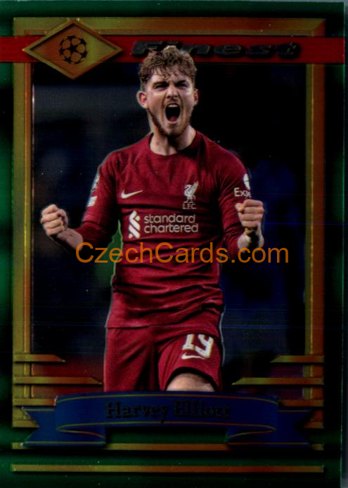 Harvey Elliott 2022/23 Topps UEFA Finest Flashbacks #59