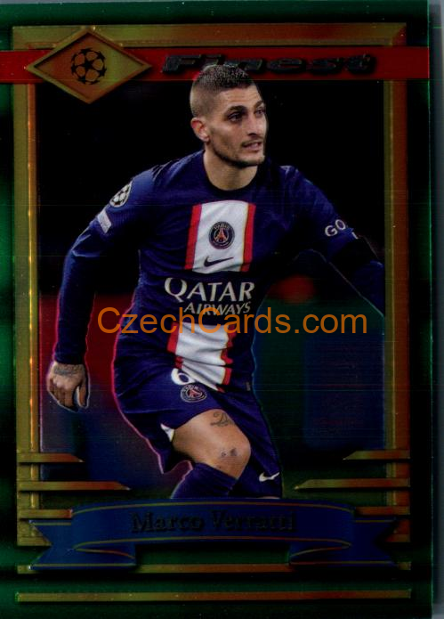 Marco Verratti 2022/23 Topps UEFA Finest Flashbacks #69