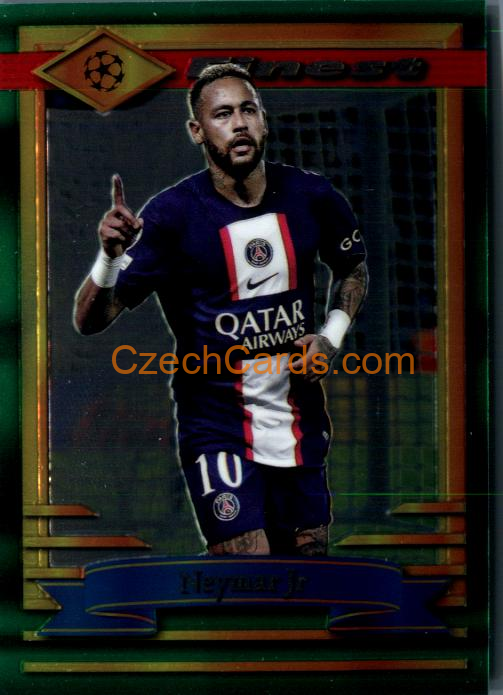 Neymar Jr 2022/23 Topps UEFA Finest Flashbacks #80
