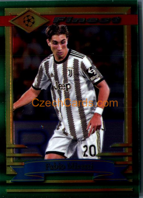 Fabio Miretti 2022/23 Topps UEFA Finest Flashbacks #83