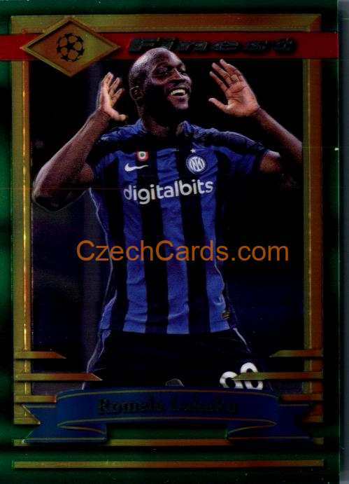 Romelu Lukaku 2022/23 Topps UEFA Finest Flashbacks #86