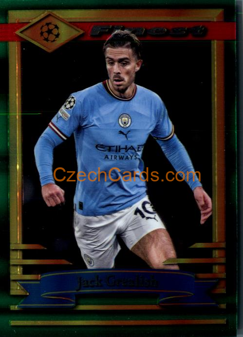 Jack Grealish 2022/23 Topps UEFA Finest Flashbacks #88