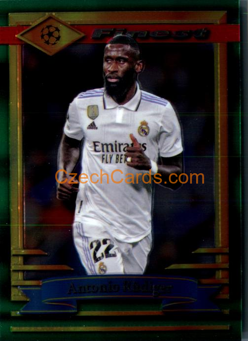 Antonio Rüdiger 2022/23 Topps UEFA Finest Flashbacks #89