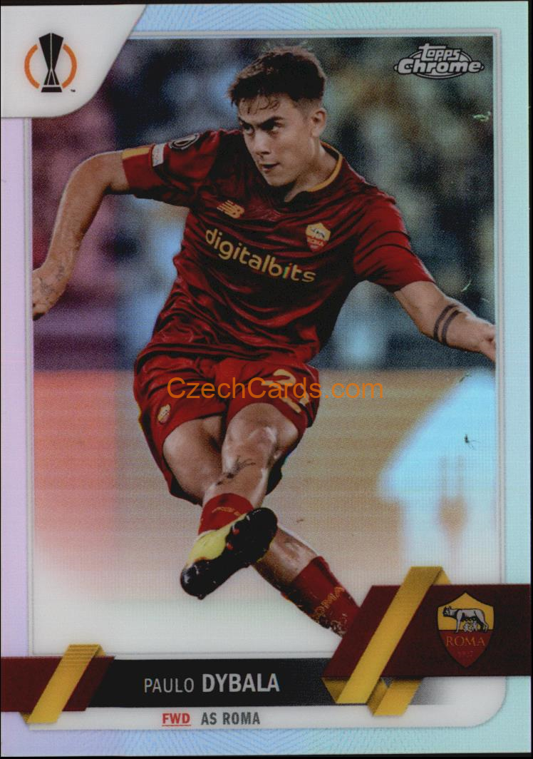 Paulo Dybala 2022/23 Topps Chrome Club Competitions refractor #159