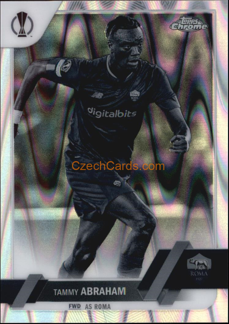 Tammy Abraham 2022/23 Topps Chrome Club Competitions Black and White #105