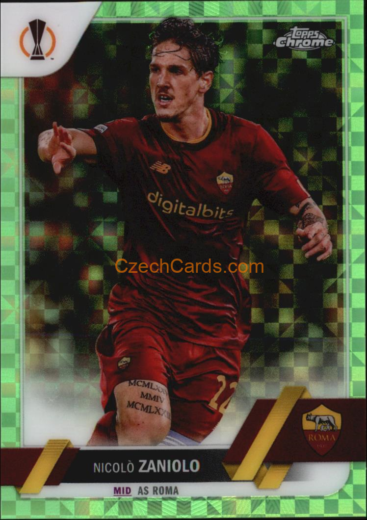 Nicolo Zaniolo 2022/23 Topps Chrome Club Competitions xx/399 #51