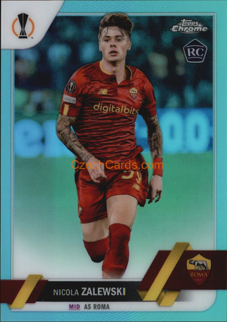 Nicola Zalewski 2022/23 Topps Chrome Club Competitions xx/199 #59 RC