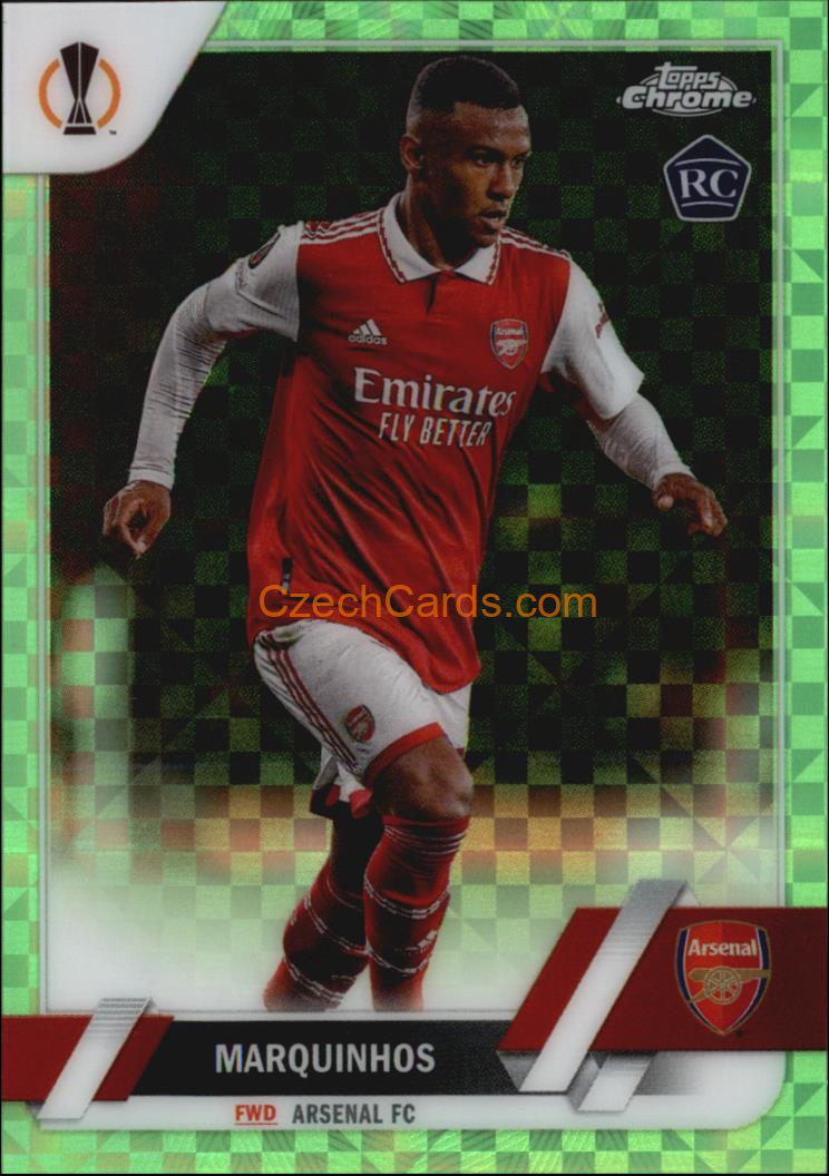 Marquinhos 2022/23 Topps Chrome Club Competitions xx/399 #188 RC