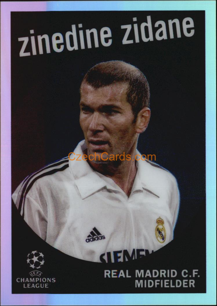 Zinedine Zidane 2022/23 Topps Chrome Club Competitions Topps 1959 #59-01