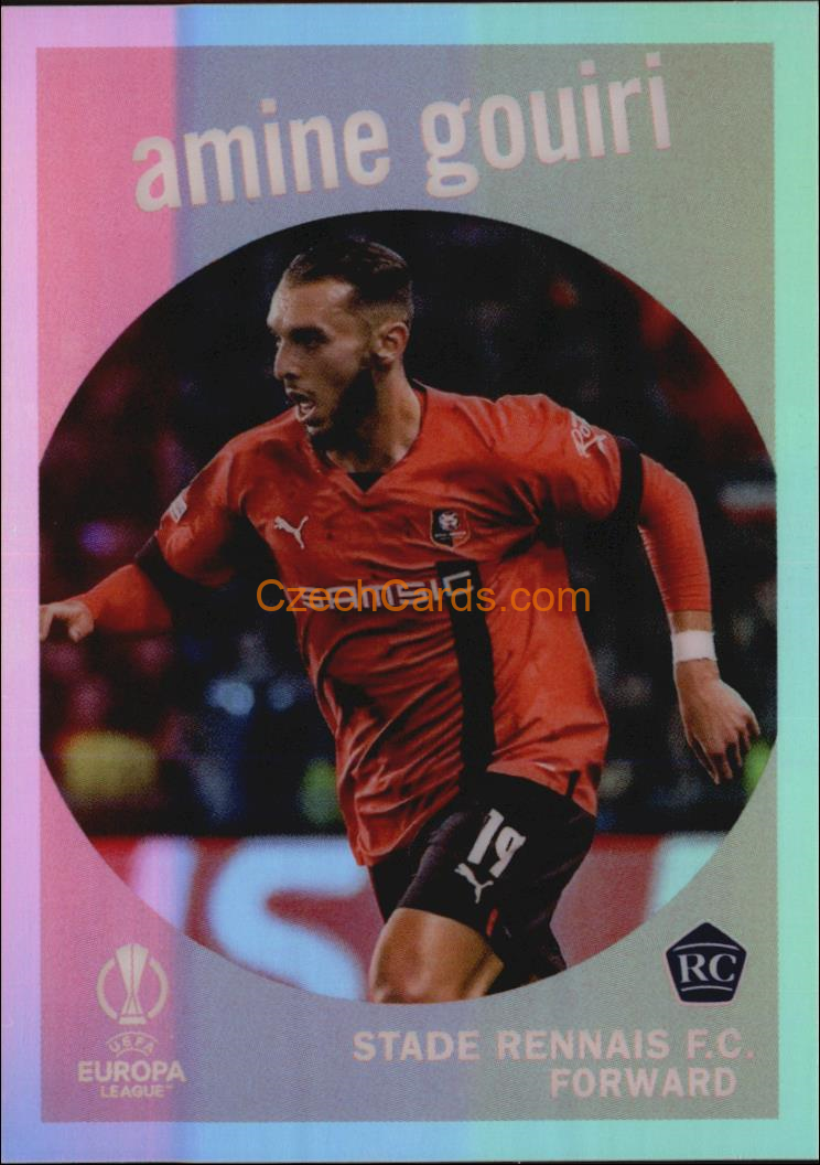 Amine Gouiri 2022/23 Topps Chrome Club Competitions Topps 1959 #59-19 RC