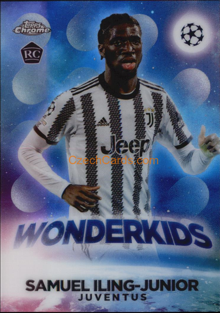 Samuel Iling-Junior 2022/23 Topps Chrome Club Competitions Wonderkids #W-15 RC