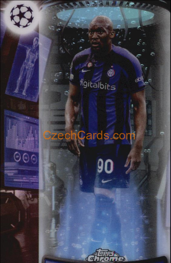 Romelu Lukaku 2022/23 Topps Chrome Club Competitions Specimen #S-12