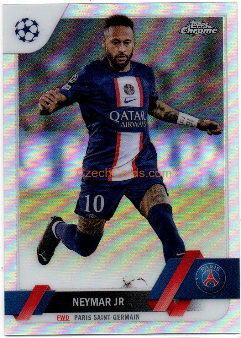 Neymar Jr 2022/23 Topps Chrome Club Competitions refractor #10