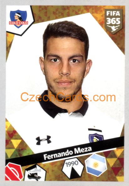 Fernando Meza 2018 Panini FIFA 365 sticker #108