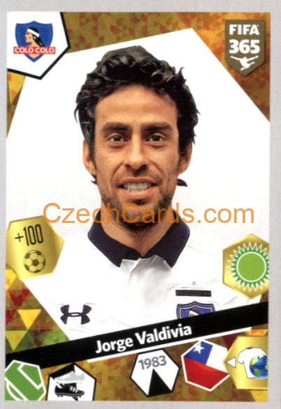Jorge Valdivia 2018 Panini FIFA 365 sticker #118