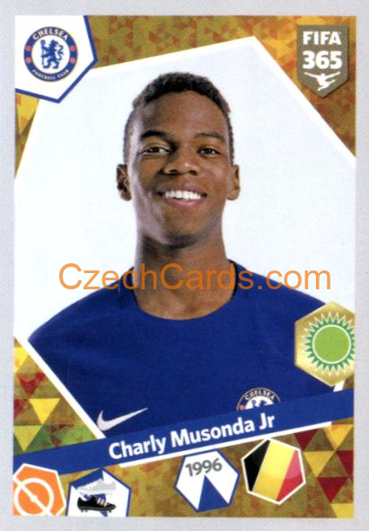 Charly Musonda Jr 2018 Panini FIFA 365 sticker #142