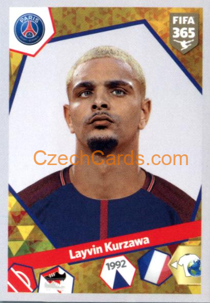 Layvin Kurzawa 2018 Panini FIFA 365 sticker #239