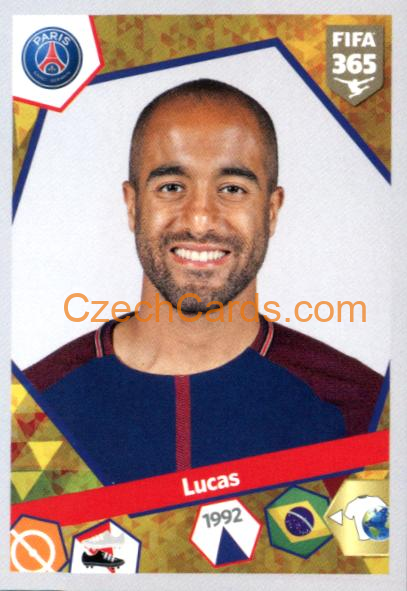 Lucas Moura 2018 Panini FIFA 365 sticker #249