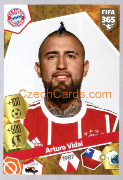 Arturo Vidal 2018 Panini FIFA 365 sticker #274