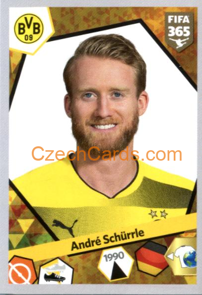 André Schürrle 2018 Panini FIFA 365 sticker #299